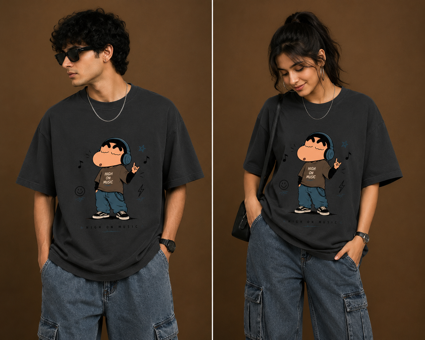 Unisex Oversized T-Shirt – 240 GSM Cotton | Eluxe Soul