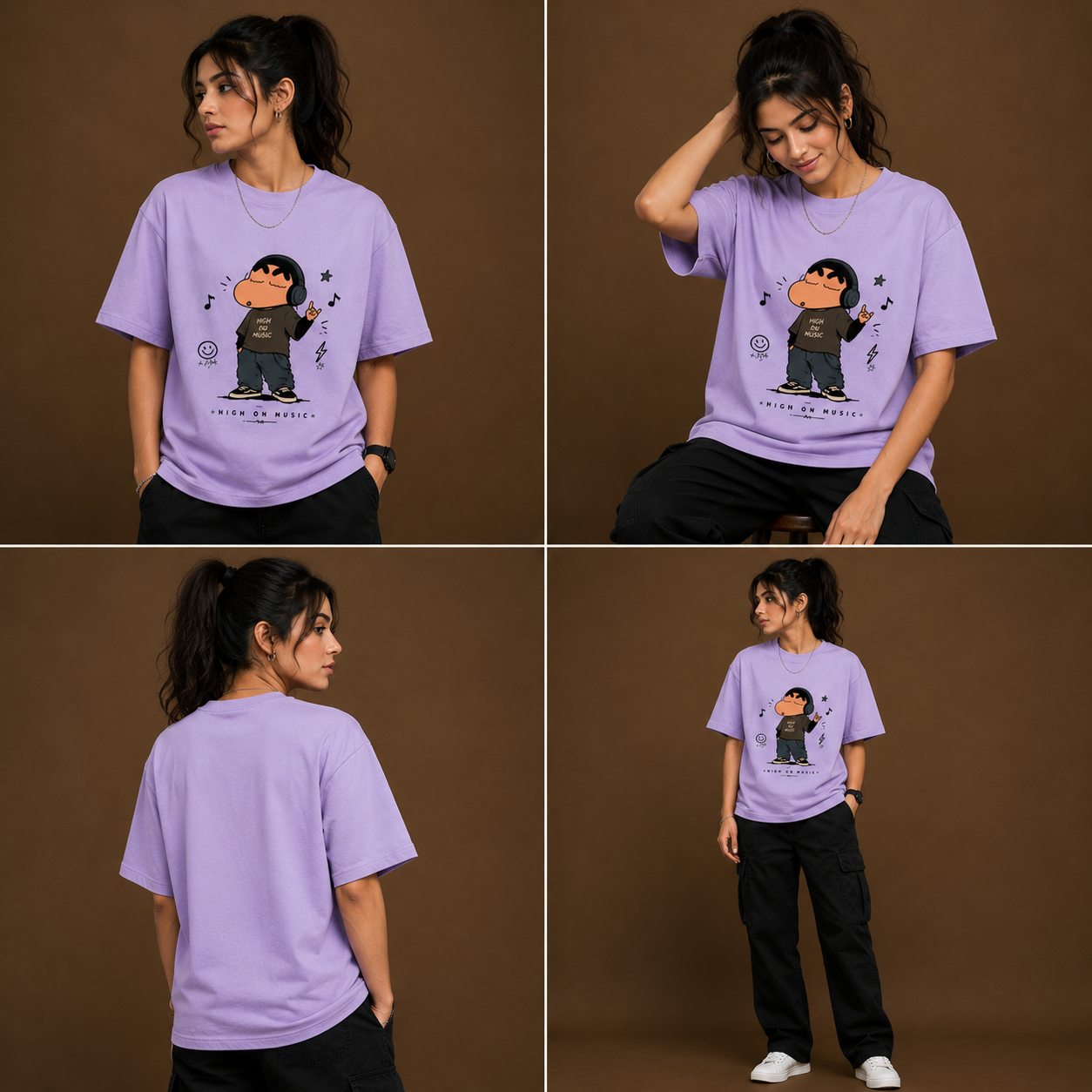 Unisex Oversized T-Shirt – 240 GSM Cotton | Eluxe Soul