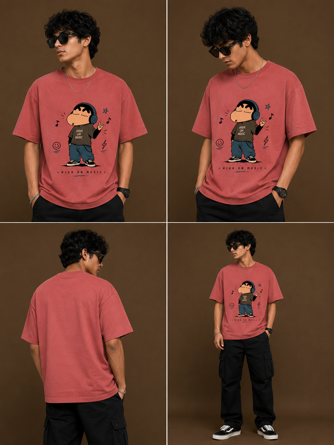 Unisex Oversized T-Shirt – 240 GSM Cotton | Eluxe Soul