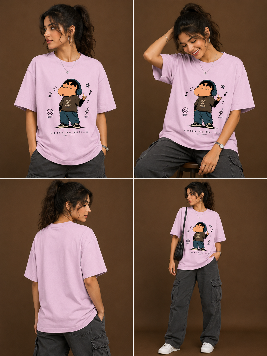 Unisex Oversized T-Shirt – 240 GSM Cotton | Eluxe Soul