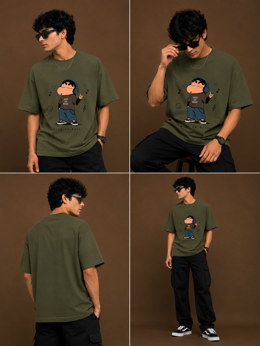 Unisex Oversized T-Shirt – 240 GSM Cotton | Eluxe Soul